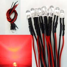 10 Stück LED 5mm 9V - 12V