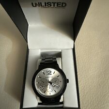 Unlisted Watches, UL4024, Damenuhr/ Armbanduhr, schwarz! Originalpreis$60