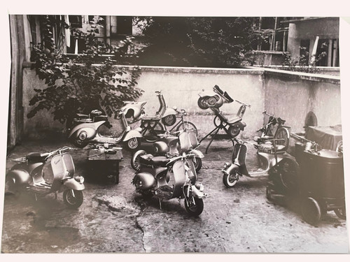 Vespa poster lampe - poster,
