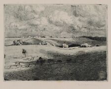 Hans Richard von Volkmann / Radierung / handsigniert 