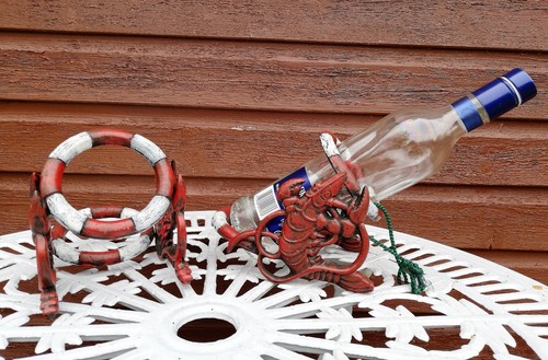 Weinflaschenhalter krebse mit - weinflaschenhalter,