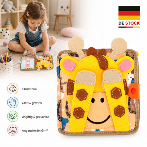 Quiet book stoffbuch - book,