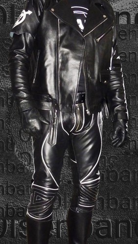 Fuxxer ledehose leather pants - ledehose,