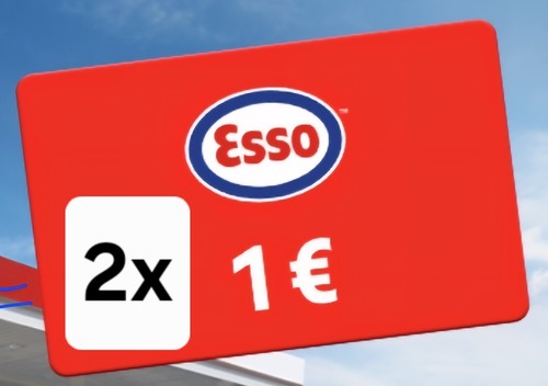 Esso gutschein - gutschein, 2x