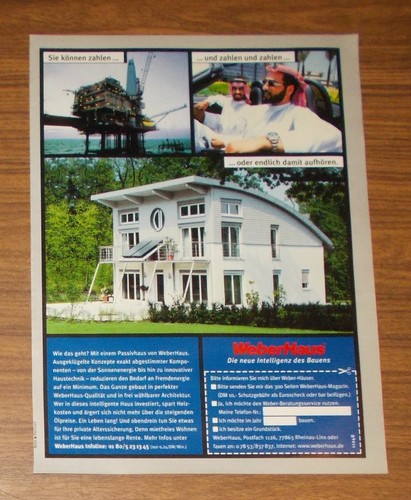 Seltene werbung weberhaus - seltene,