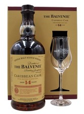 The Balvenie Whisky Caribbean Cask 14 Jahre 0,7l + 1 Glas in Geschenkpackung
