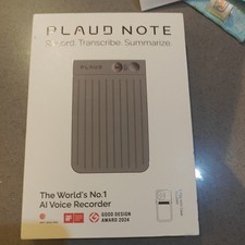 Plaud Note AI Diktiergerät mit Koffer App Steuerung Transkribieren Zusammenfassung 112 64GB