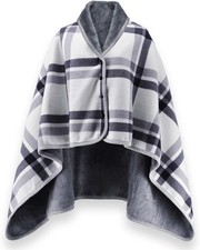 Beifon Poncho Winter Warm Damen Decke Flanell Fleece Poncho Cape Weiche Dicke