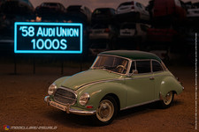 1:18 Revell - 1958 Audi Union 1000S Coupe - Ersatzteile - Spare Parts