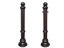 neu Gusseisen Absperrpfosten