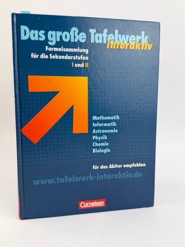 Cornelsen das große tafelwerk - cornelsen,