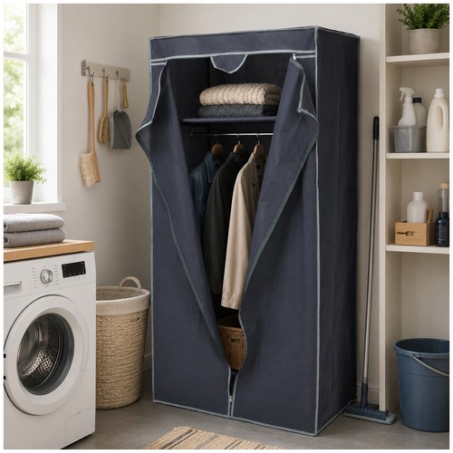 Kleiderschrank aus textil - kleiderschrank,
