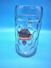 Bierglas Maßkrug 1 Liter Glas