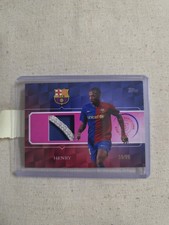 Thierry Henry Patch Filet Barcelona  Topps /99