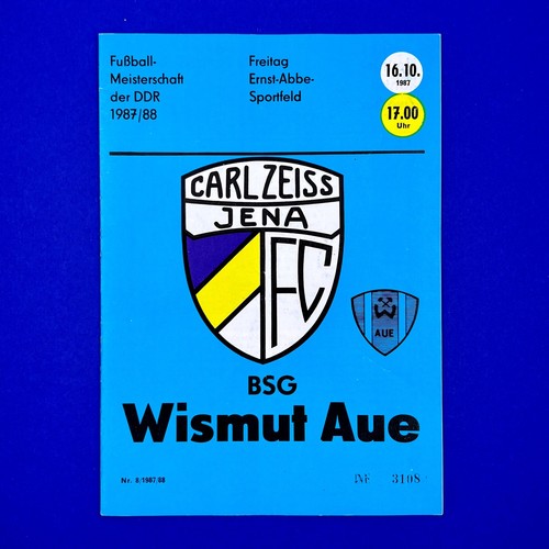 Programmheft carl zeiss - programmheft, fc