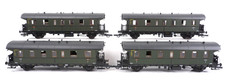 4x Roco Personenwagen der DRG