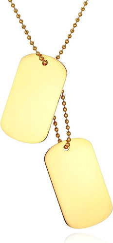 Schmuck herren dog tag - dog,