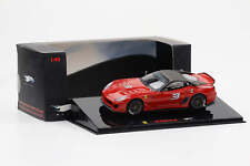 1:43 Hot Wheels Elite Ferrari 599XX 2009 rot mit Carbon Dach #3 T6263