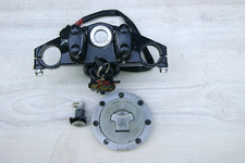 Honda CB 500 T  PC32  Schloßsatz Zünd Tank Sitzschloss mit Gabelbrücke oben