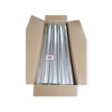 Rohrisolierung aus Steinwolle, 1 m, 22/30 mm, selbstklebend mit Folie 20 Stück