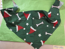 NICKI-TUCH für kleine HUNDE -- HALSTUCH - HUND - WEIHNACHTEN -- Hundehalstuch