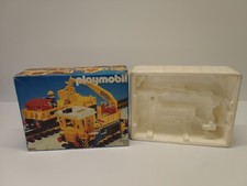 Playmobil 4053 LEERE KARTON Bau Zug Lok Eisenbahn