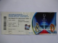 Ticket-Stub UEFA Super Cup