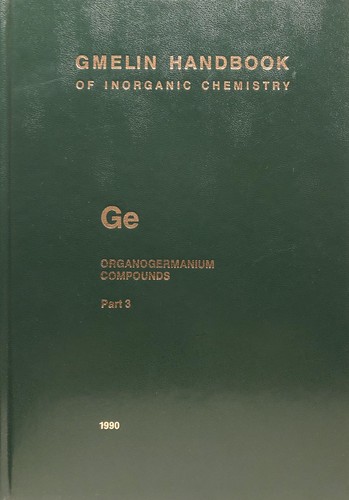 Organogermanium compounds - compounds,