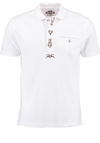 Trachten herren poloshirt - os,
