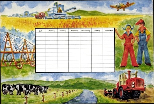 Stundenplan ddr berufe land - stundenplan,