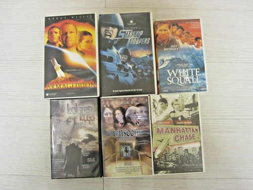 Stück verschiedene vhs - 6,