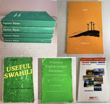 Vintage 8 Book Lot Swahili