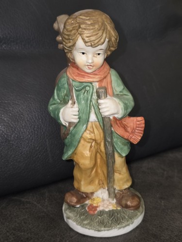 Porzellanfigur wanderer gilde - porzellanfigur,