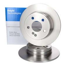 2 Delphi Bremsscheiben hinten