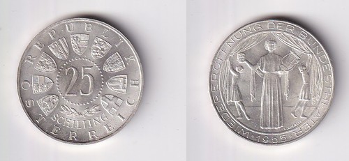 Schilling silber münze - schilling,