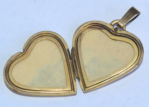 Vintage medaillon anhänger - medaillon,