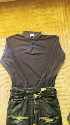 Burberry herren polo langarm - burberry,