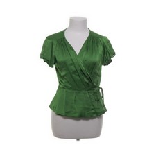 Zara Woman, Top, Größe: M, Grün, Viskose, Einfarbig, Damen #Mj4