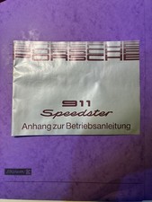 Porsche 911 Speedster Anhang