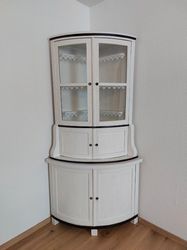 Antiker eckschrank mit - eckschrank,