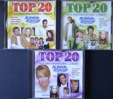 3 CDs Top 20 aus den deutschen