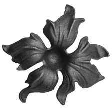 Zierblume Rosette Zaunbau