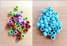 Großloch Acrylperlen zum
