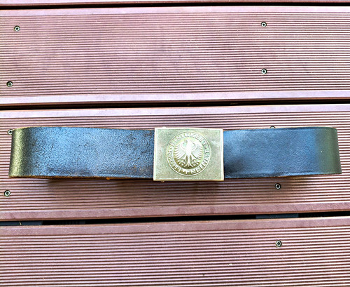 Bundeswehr lederkoppel gürtel - lederkoppel,