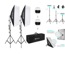 Softbox Set 50x70cm Dauerlicht