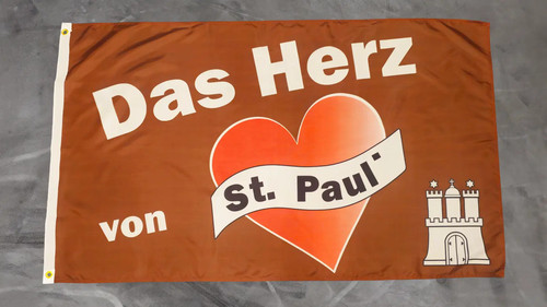 Fahne flagge das herz - flagge, von