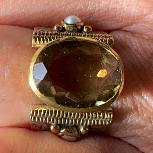 925 sterlingsilber ring - sterlingsilber, mit