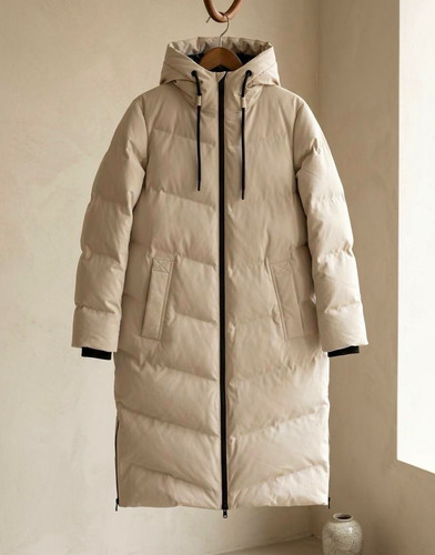 Zara damen steppmantel - zara, lang