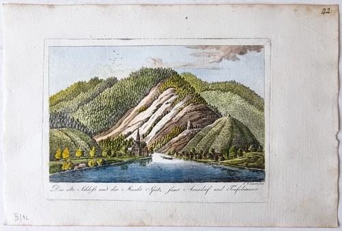 Grafik kupferstich vedute - kupferstich,