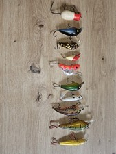 10 Kunstködern Wobbler Spinner Blinker Für Hecht Barsch Forelle